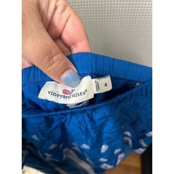 Vineyard Vines | Embroidered Strapless Maxi Blue Y2K Dress size 4 - Picture 6 of 6